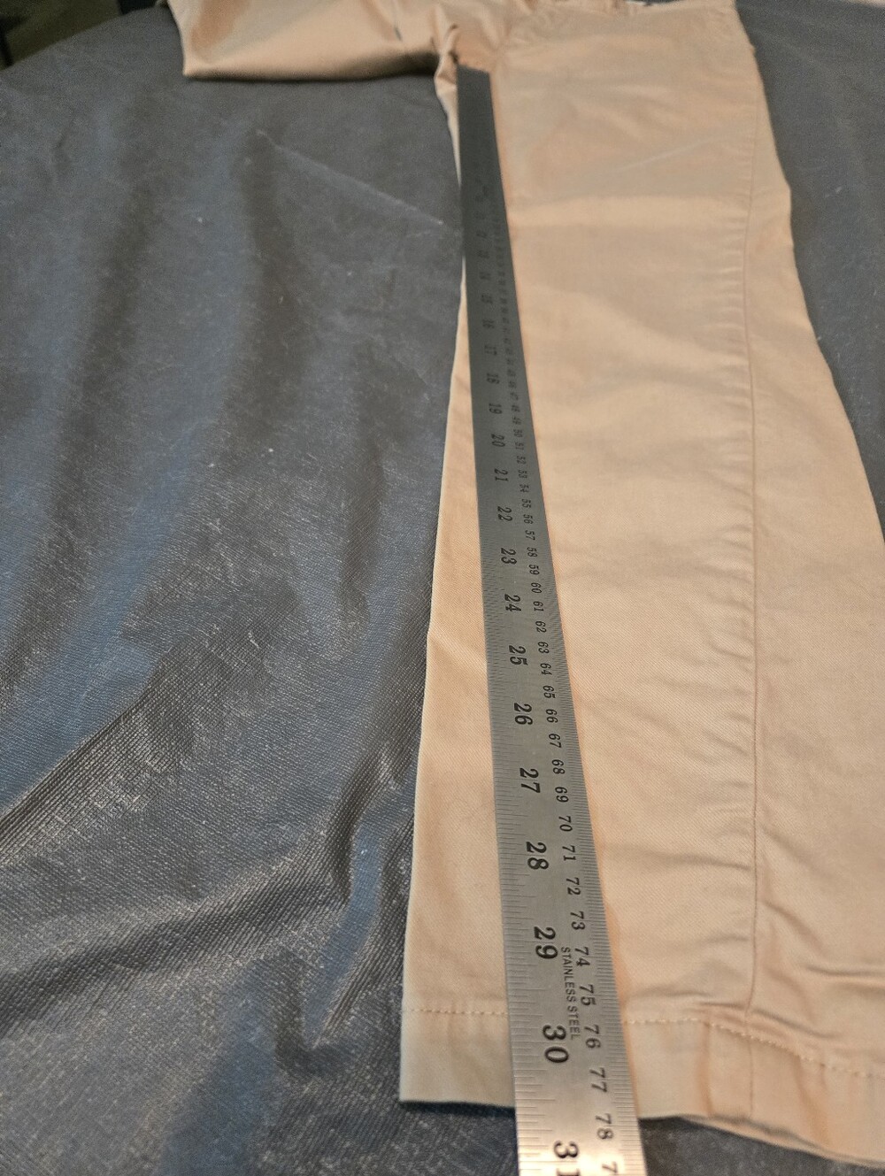 Scotch & Soda Tan Chino Pants with Branded Patch - Picture 16 of 16